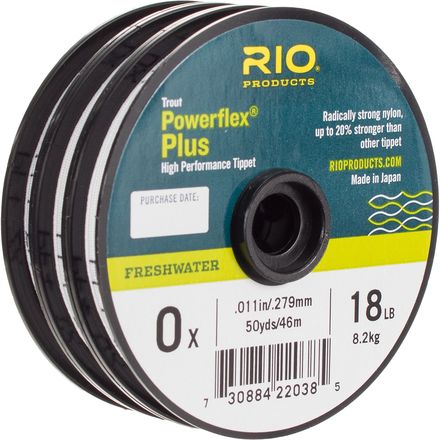 RIO - Powerflex Plus Tippet 3-Pack