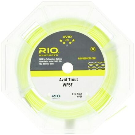 RIO - Avid Trout WF Fly Line - Pale Yellow