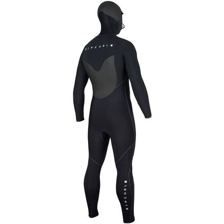 Rip Curl - Flashbomb 5/4 Hooded Chest-Zip ST Wetsuit - Men's