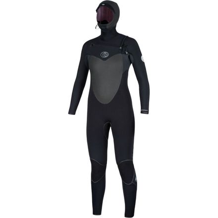 Rip Curl - Flash Bomb Hooded 5/4 Chest-Zip Full Wetsuit - Women's