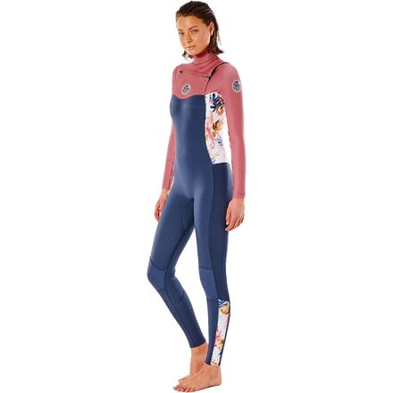 Rip Curl - Dawn Patrol 3/2 GB Steamer Chest-Zip Wetsuit - Women's