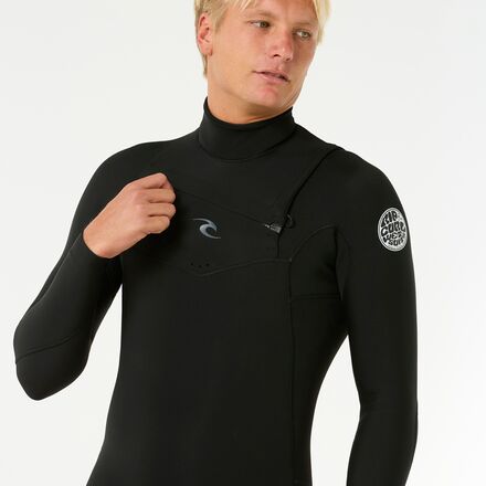 Rip Curl - Dawn Patrol 4/3 Chest-Zip Full Wetsuit - Men's
