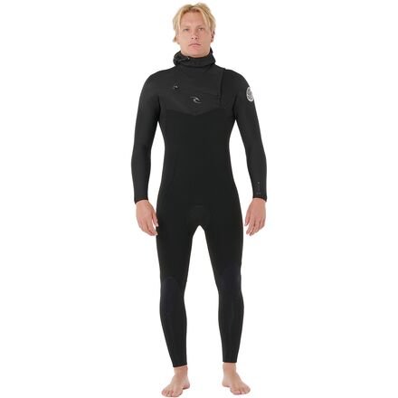 Dawn Patrol 5/4 Chest-Zip Hooded Wetsuit - Men's