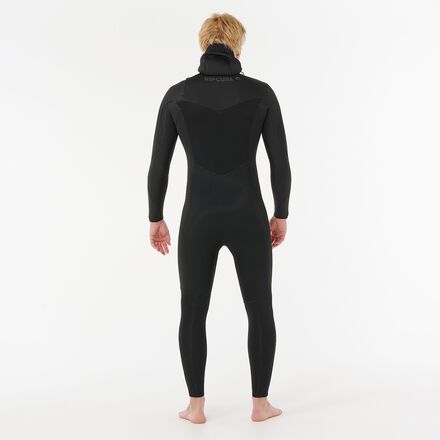 Rip Curl - Dawn Patrol 5/4 Chest-Zip Hooded Wetsuit - Men's