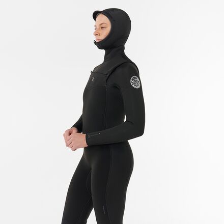 Rip Curl - Dawn Patrol 5/4 Chest-Zip Hooded Wetsuit - Women's