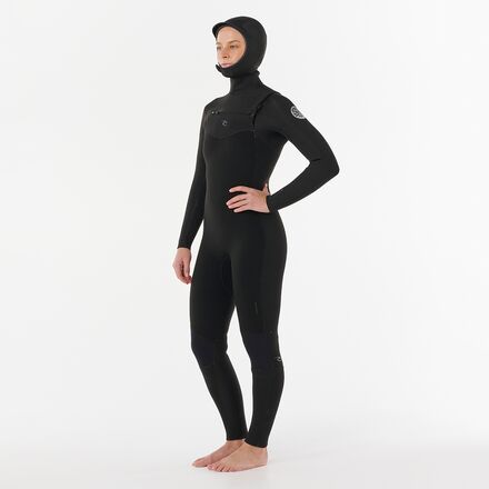 Rip Curl - Dawn Patrol 5/4 Chest-Zip Hooded Wetsuit - Women's