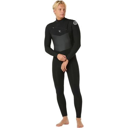 Rip Curl - Dawn Patrol Pro 3/2 Chest-Zip Full Wetsuit - Men's