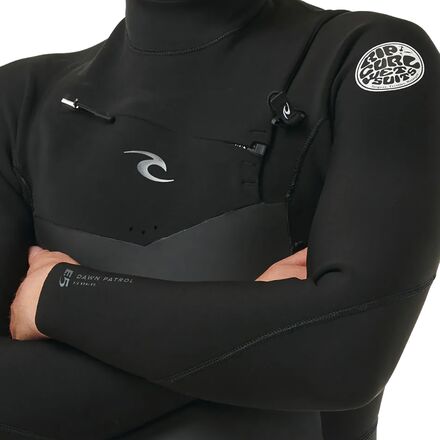Rip Curl - Dawn Patrol Pro 3/2 Chest-Zip Full Wetsuit - Men's