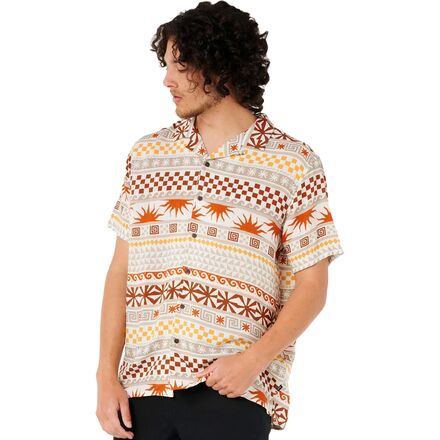 Fun Times Stripe Short-Sleeve Shirt - Men's