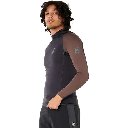 Rip Curl - Search UPF 50 Long-Sleeve Hooded Rashguard -Men's