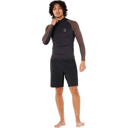 Rip Curl - Search UPF 50 Long-Sleeve Hooded Rashguard -Men's