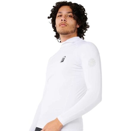 Search UPF 50 Long-Sleeve Hooded Rashguard -Men's