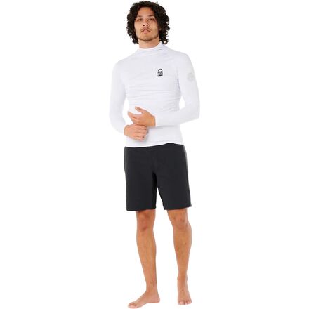 Rip Curl - Search UPF 50 Long-Sleeve Hooded Rashguard -Men's