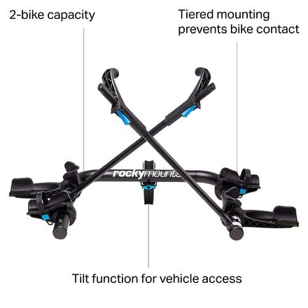 RockyMounts - WestSlope 2-Bike Hitch Rack