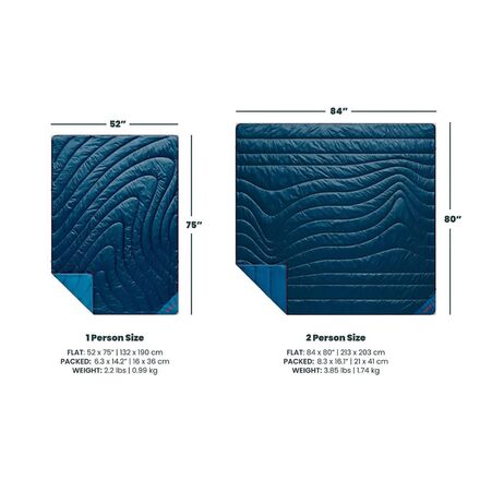 Rumpl - Original Puffy Solid 2-Person Blanket