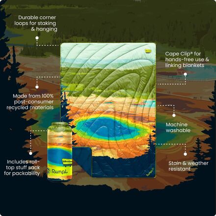 Rumpl - National Park Original Puffy 1-Person Blanket