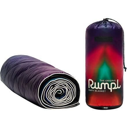 Rumpl - Original Puffy 1-Person Blanket - Aurora Field
