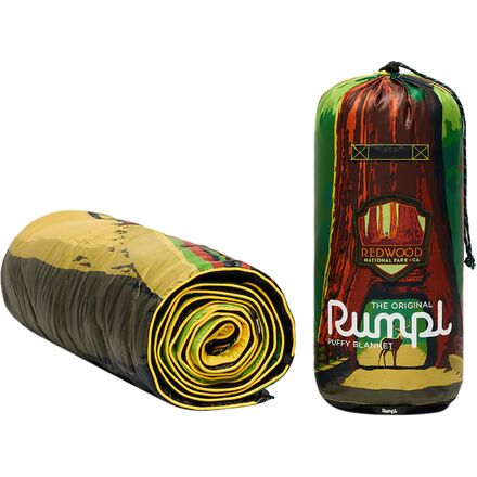 Rumpl - Original Puffy 1-Person Blanket - National Park/Redwood