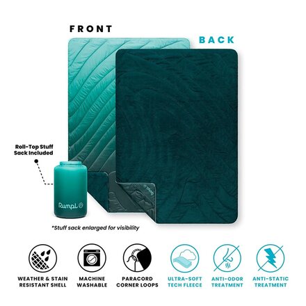 Rumpl - Fleece Puffy 1-Person Blanket
