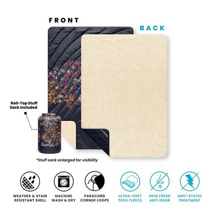 Rumpl - Fleece Puffy 1-Person Blanket
