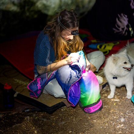Rumpl - Original Puffy 1-Person Blanket - Northern Lights