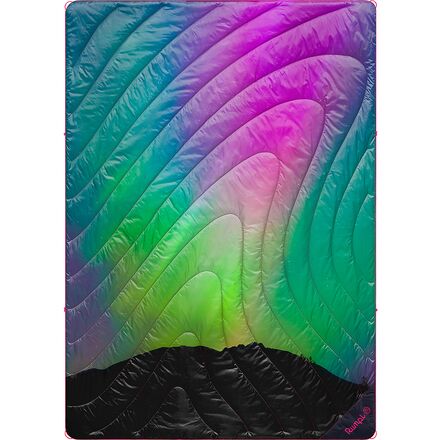 Rumpl - Original Puffy 1-Person Blanket - Northern Lights