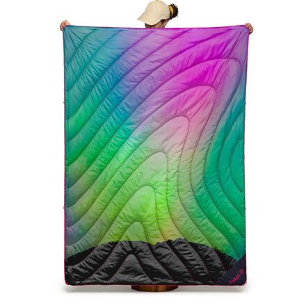Rumpl - Original Puffy 1-Person Blanket - Northern Lights