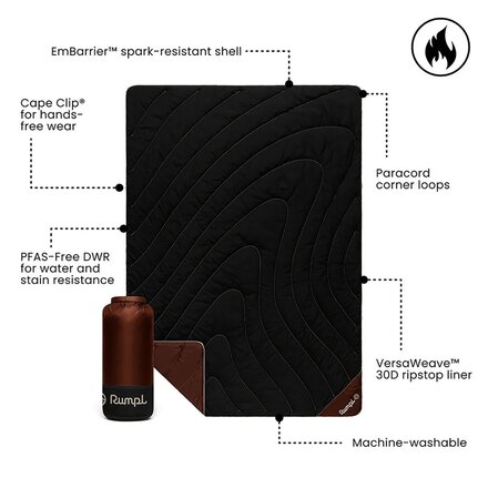 Rumpl - The Campfire Puffy Blanket - 1P