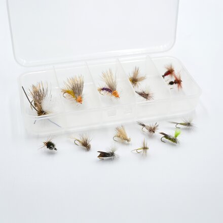 Rainy's Flies - All-Time Favorite Dries Fly Assortment - 15-Pack