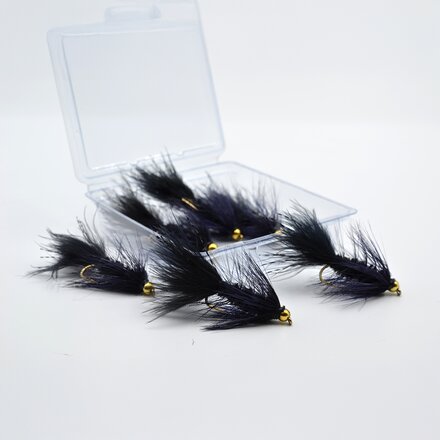 Rainy's Flies - BH Woolly Bugger - 6-Pack