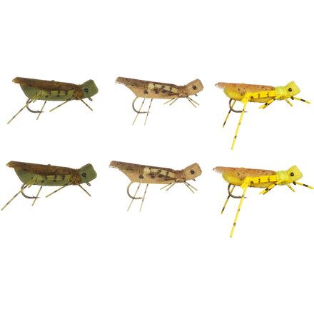Grand Hopper Fly Assortment - 6-Pack