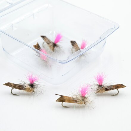 Rainy's Flies - Hi-Viz Parachute Caddis - 6-Pack