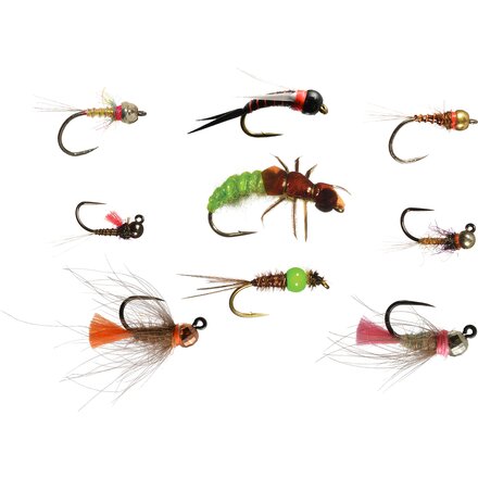 Signature Euro Nymph Fly Assortment - 9-Pack