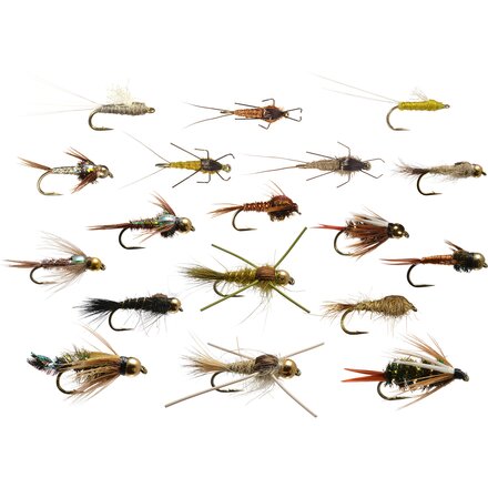 Signature Mayfly Nymph Fly Assortment - 18-Pack