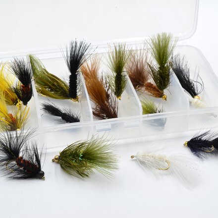 Rainy's Flies - Woolly Bugger Fly Assortment - 12-Pack