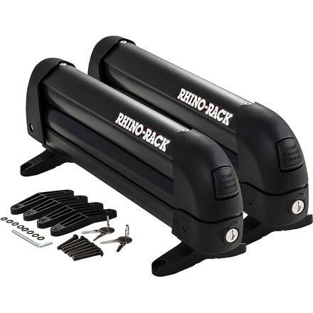 Rhino-Rack - Ski and Snowboard Carrier - 3 Skis or 2 Snowboards