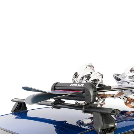 Rhino-Rack - Ski and Snowboard Carrier - 3 Skis or 2 Snowboards
