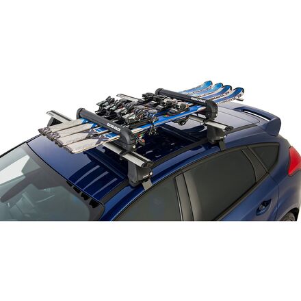 Rhino-Rack - Ski and Snowboard Carrier - 4 Skis or 2 Snowboards