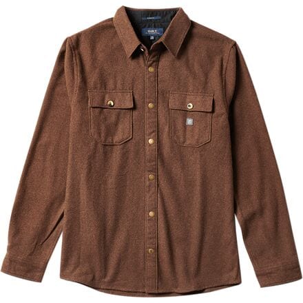 Roark Revival - Nordsman Flannel Shirt - Men's - Dark Brown