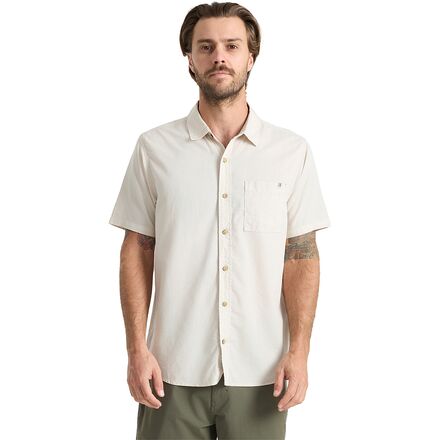 Made To Fade Short-Sleeve Woven Shirt - Men's