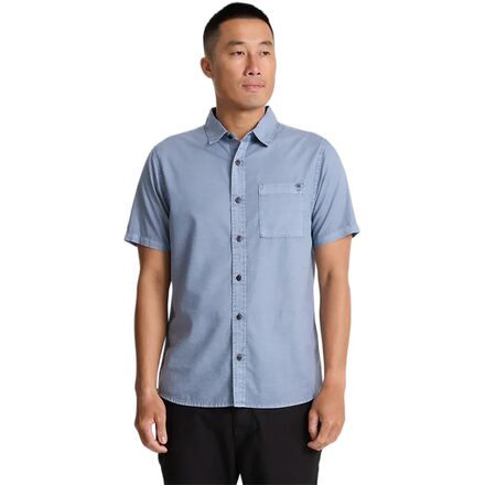 Made To Fade Short-Sleeve Woven Shirt - Men's