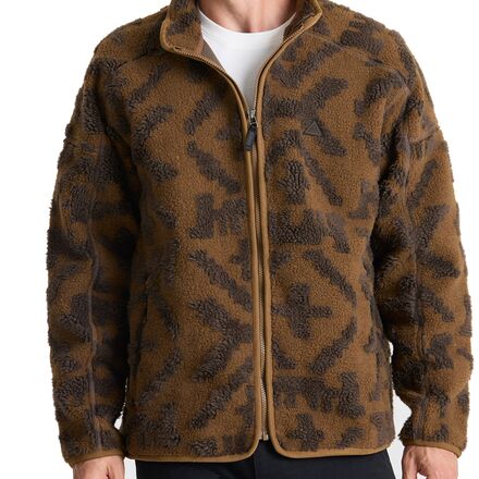 Roark - Campover Jacquard Sherpa Zip Jacket - Men's