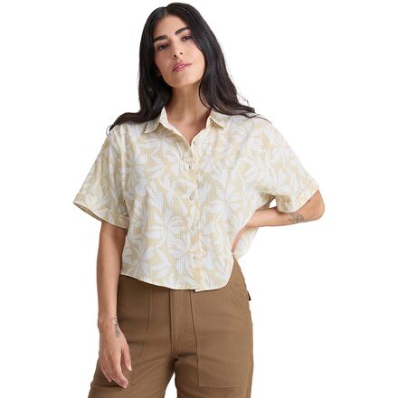 Bless Up Camp Shirt - Women's