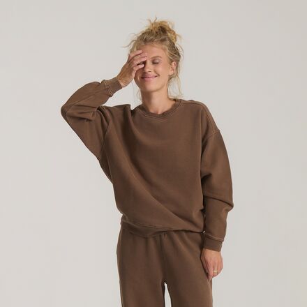 Roark - Made To Fade Fleece Crewneck Sweatshirt - Women's