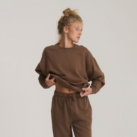 Roark - Made To Fade Fleece Crewneck Sweatshirt - Women's