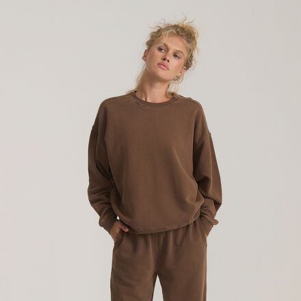 Roark - Made To Fade Fleece Crewneck Sweatshirt - Women's