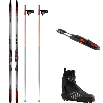 Delta Comp Skate Ski Package w/ Poles  - Men's