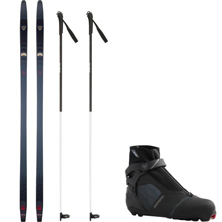EVO OT 65 Positrack Ski Package w/ Poles  - Men's