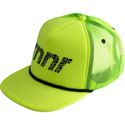 rnnr - Lightweight Running Trucker Hat - Neon Lime