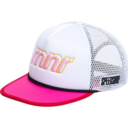 rnnr - Lightweight Running Trucker Hat - White/Pink